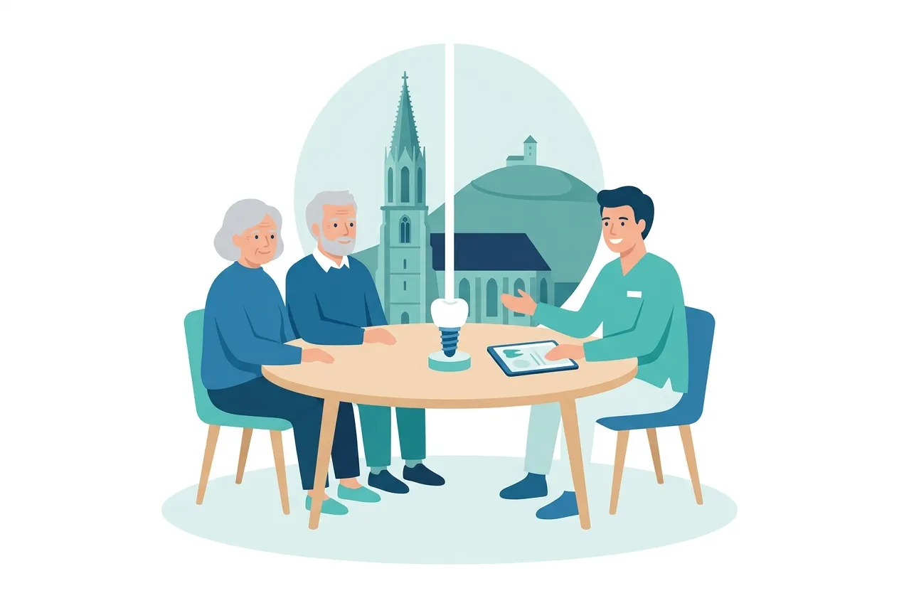 Illustration: Zahnarztpraxis in Reutlingen – Praxis-Website von NK IT Service