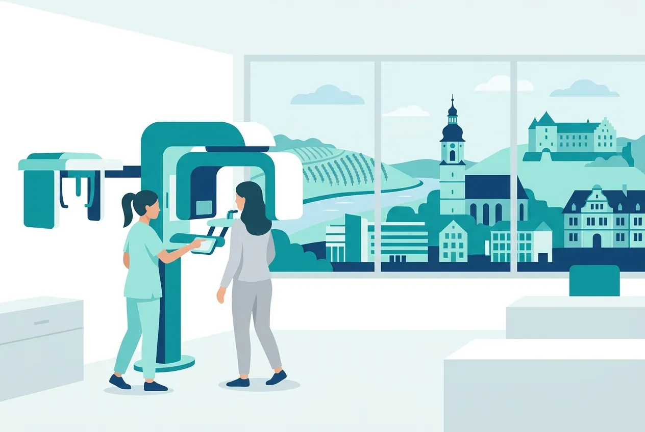 Illustration: Zahnarztpraxis in Sachsenheim – Praxis-Website von NK IT Service