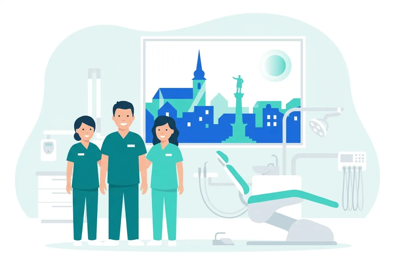 Illustration: Zahnarztpraxis in Schorndorf – Praxis-Website von NK IT Service