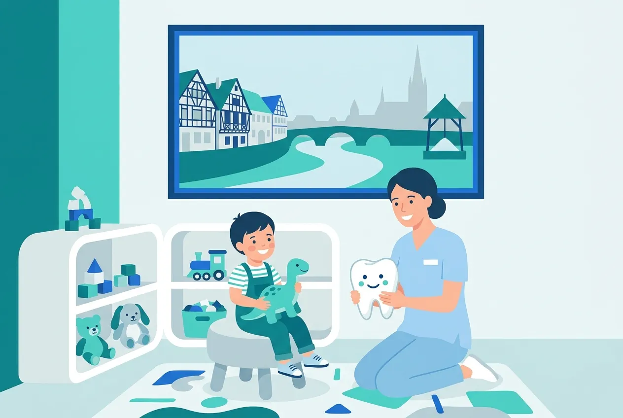 Illustration: Zahnarztpraxis in Schwäbisch Hall – Praxis-Website von NK IT Service