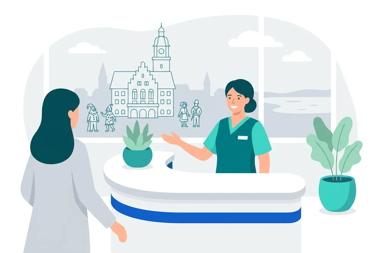 Illustration: Zahnarztpraxis in Stockach – Praxis-Website von NK IT Service
