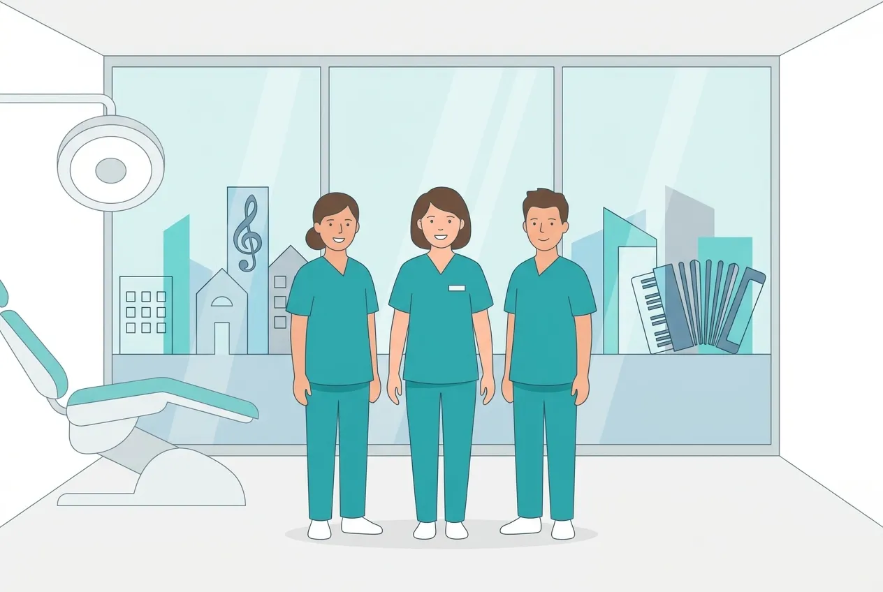 Illustration: Zahnarztpraxis in Trossingen – Praxis-Website von NK IT Service