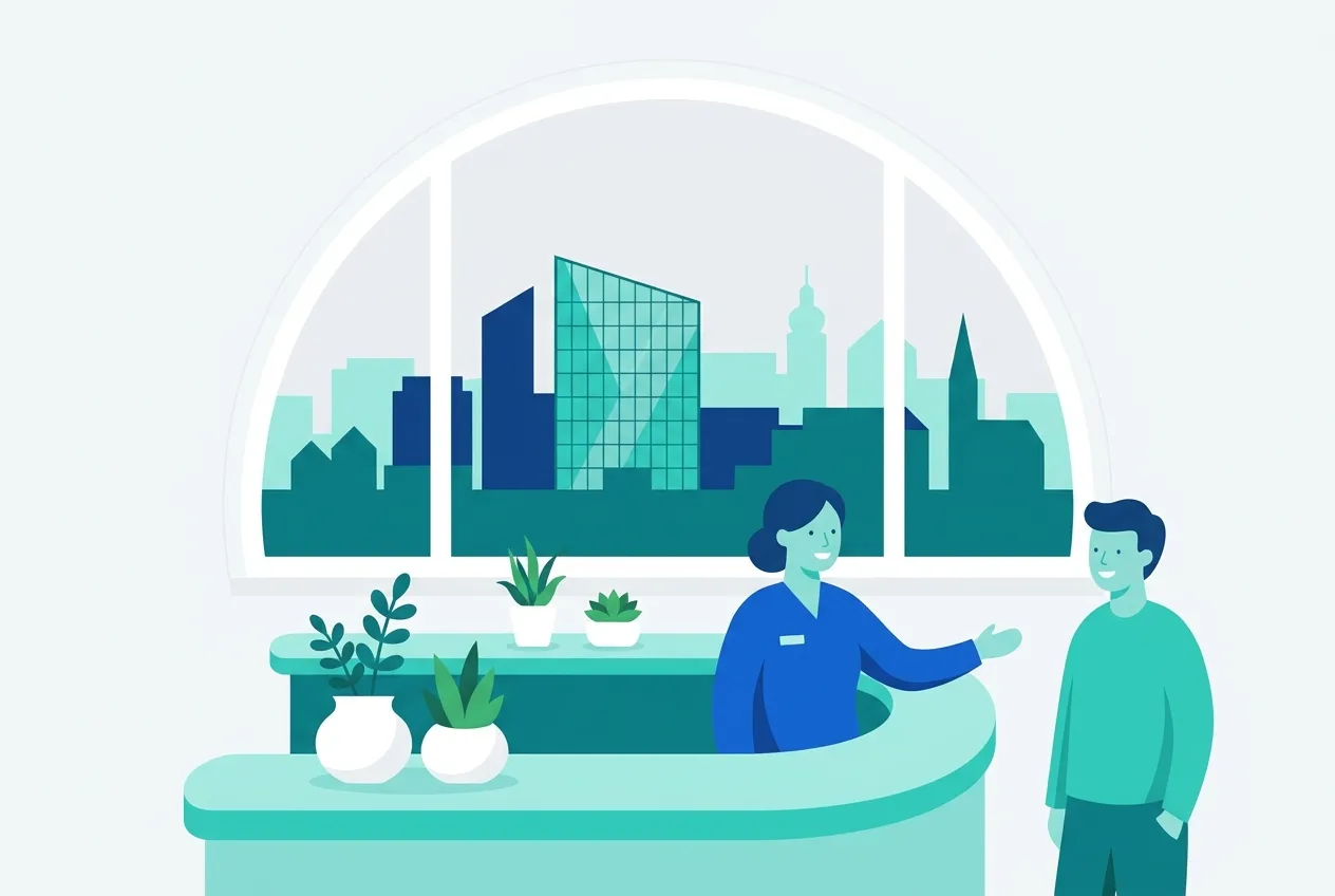 Illustration: Zahnarztpraxis in Tuttlingen – Praxis-Website von NK IT Service