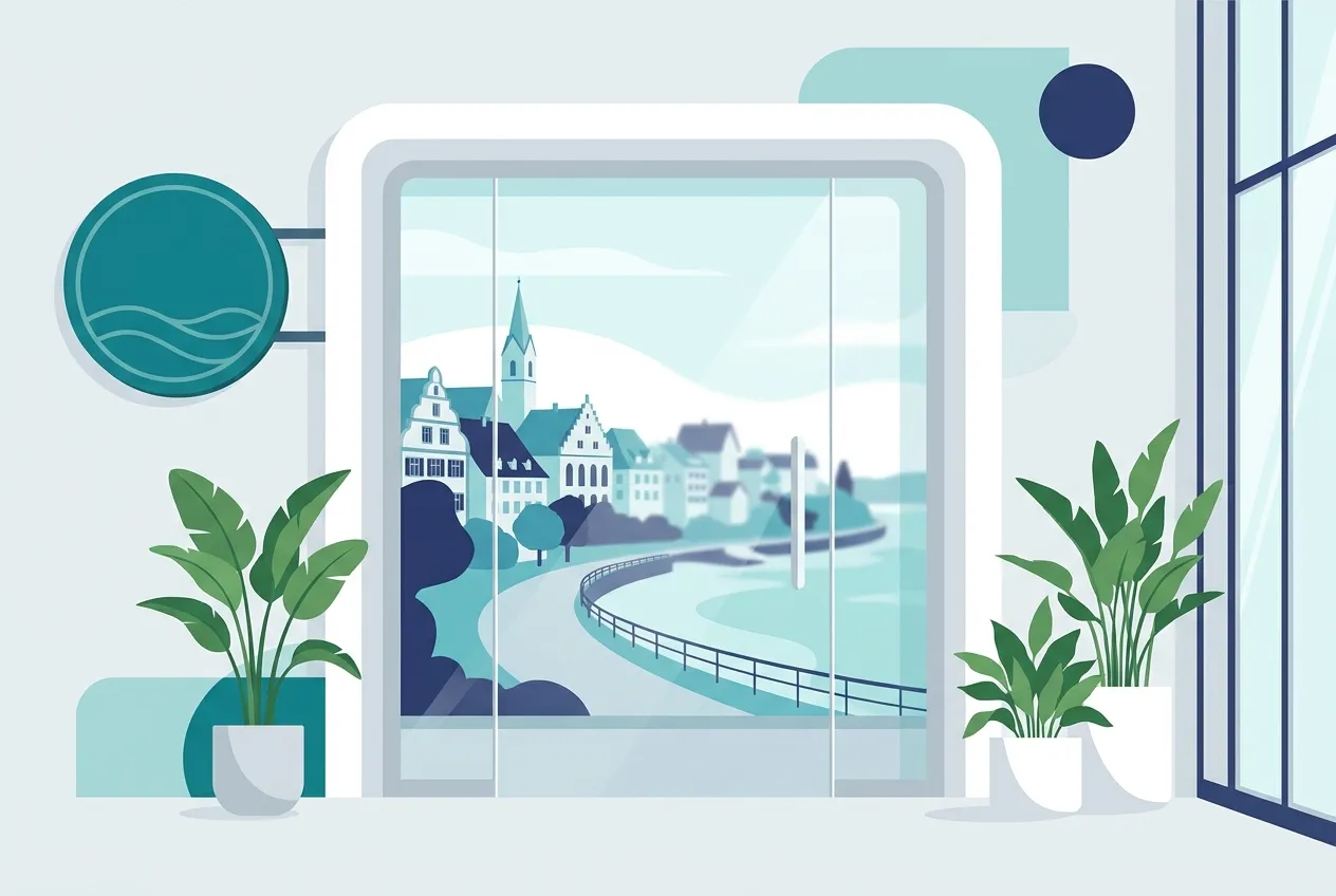 Illustration: Zahnarztpraxis in Ueberlingen – Praxis-Website von NK IT Service