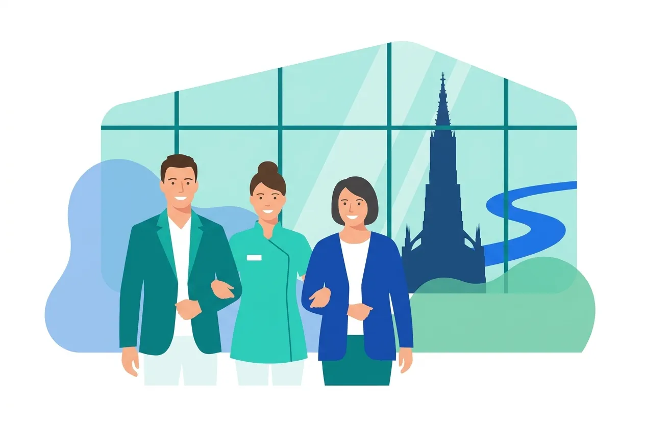 Illustration: Zahnarztpraxis in Ulm – Praxis-Website von NK IT Service