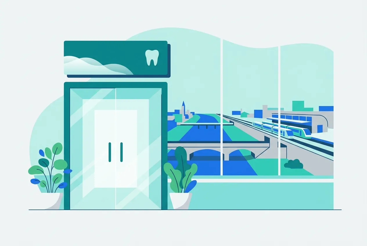 Illustration: Zahnarztpraxis in Wendlingen am Neckar – Praxis-Website von NK IT Service
