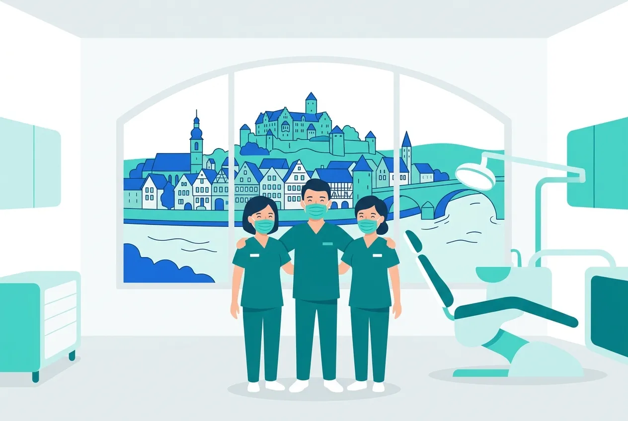 Illustration: Zahnarztpraxis in Wertheim – Praxis-Website von NK IT Service
