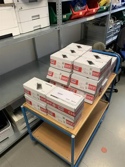 Telematikinfrastruktur-Rollout: Kartenterminals und Konnektoren, installiert von NK IT Service (Foto 7)