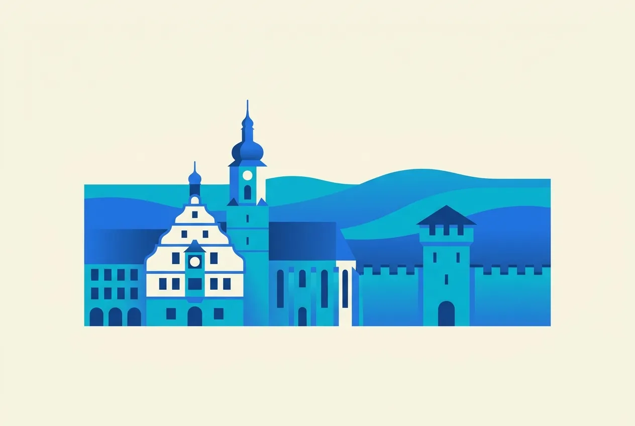 Illustration von Aalen – Webdesign für Aalen von NK IT Service