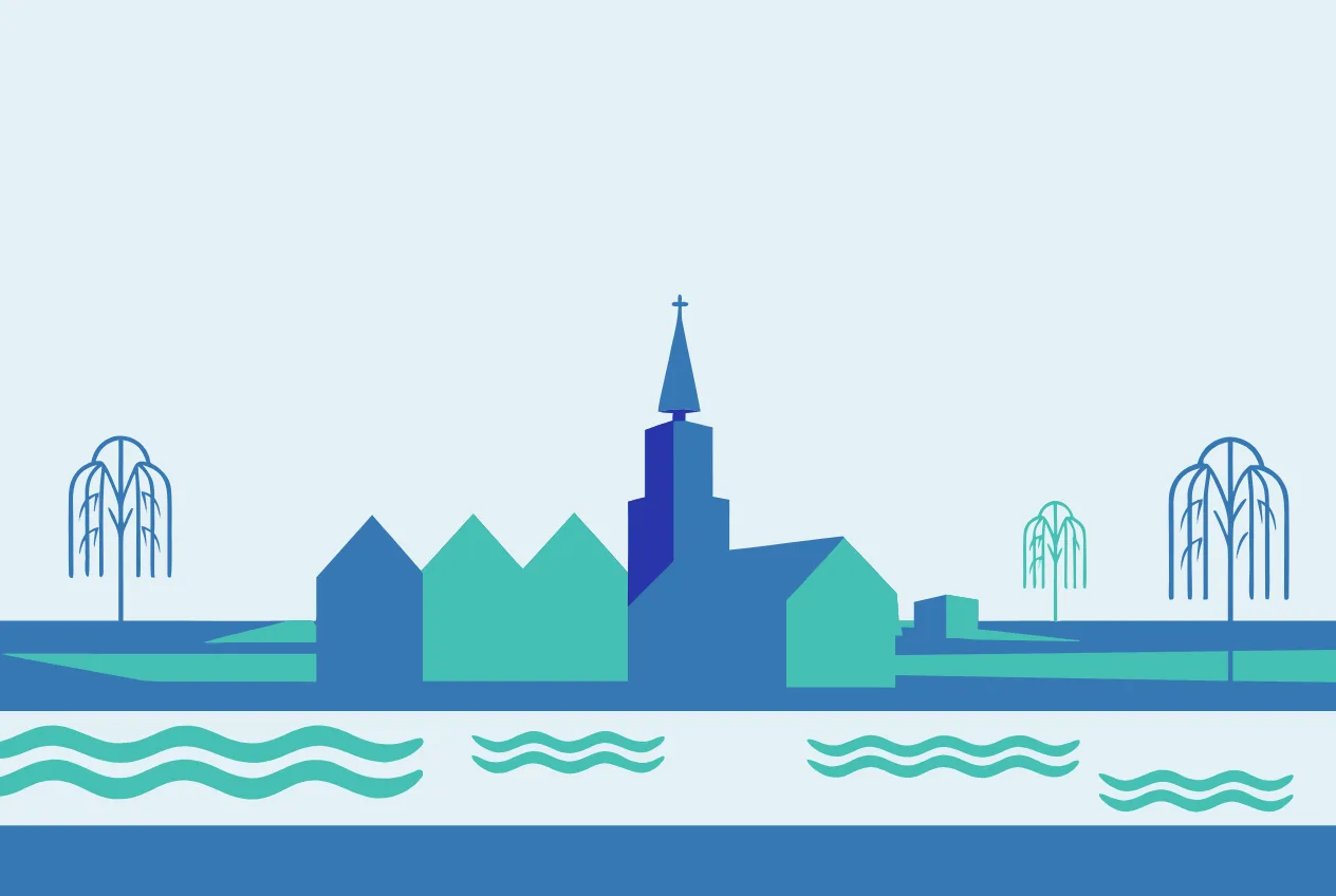 Illustration von Au am Rhein – Computer-Service für Au am Rhein von NK IT Service