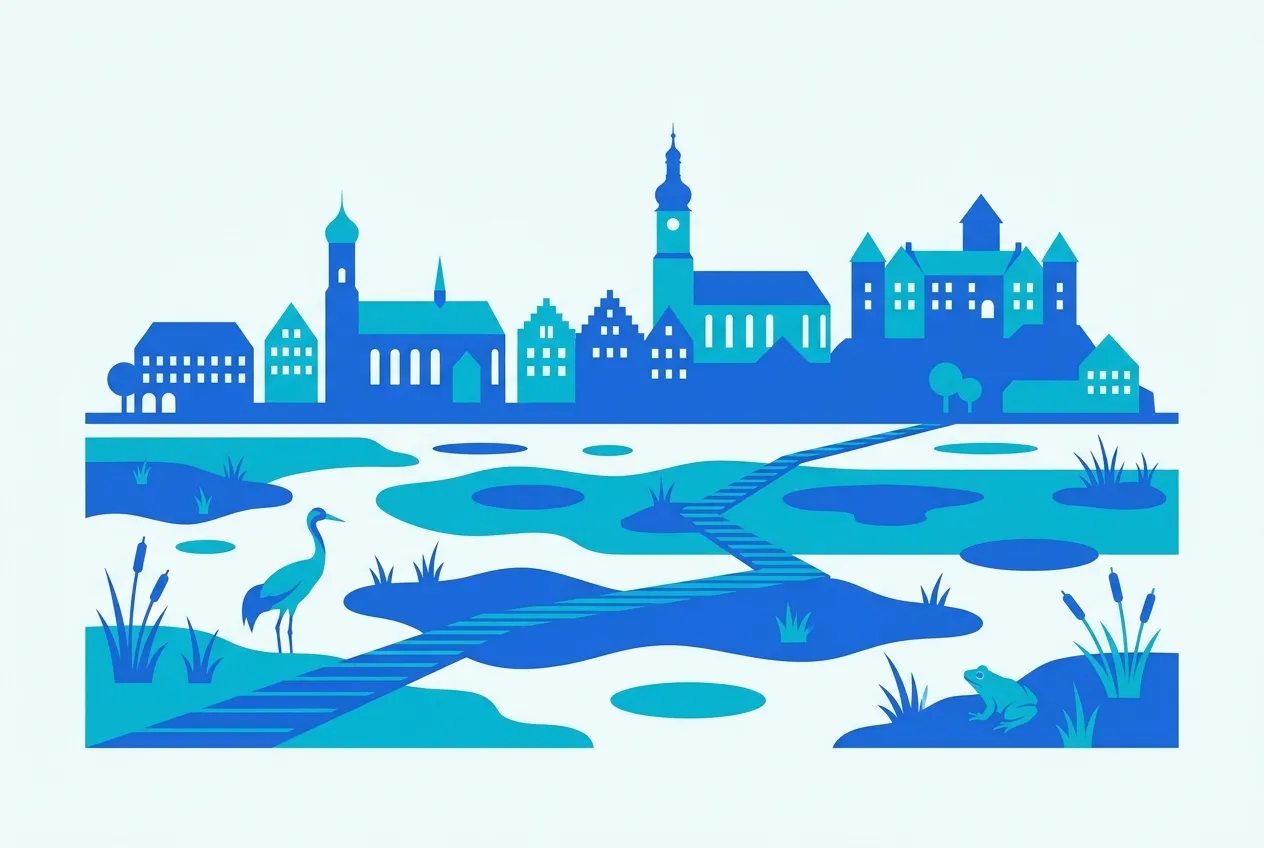 Illustration von Bad Wurzach – Webdesign für Bad Wurzach von NK IT Service