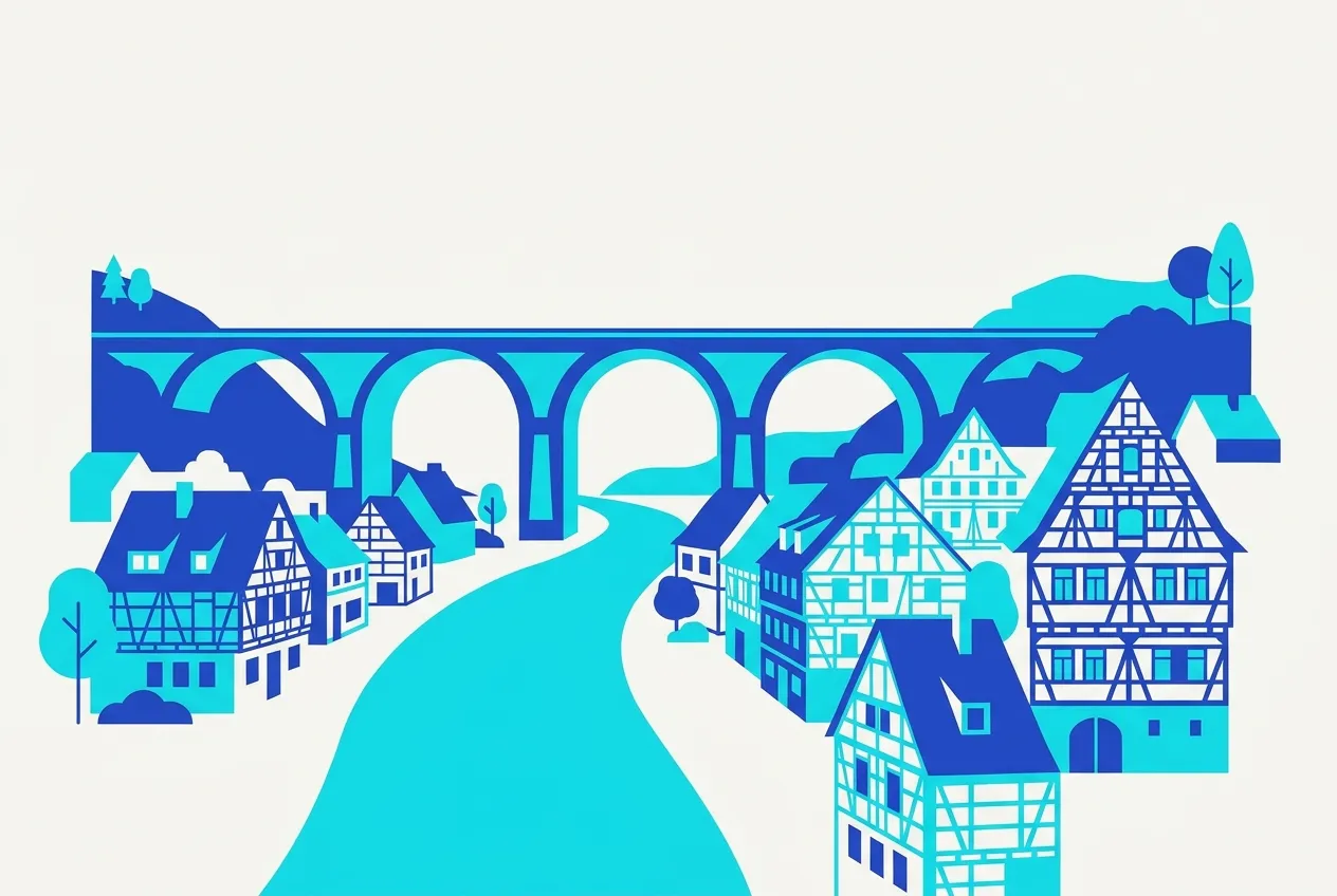 Illustration von Bietigheim-Bissingen – Webdesign für Bietigheim-Bissingen von NK IT Service