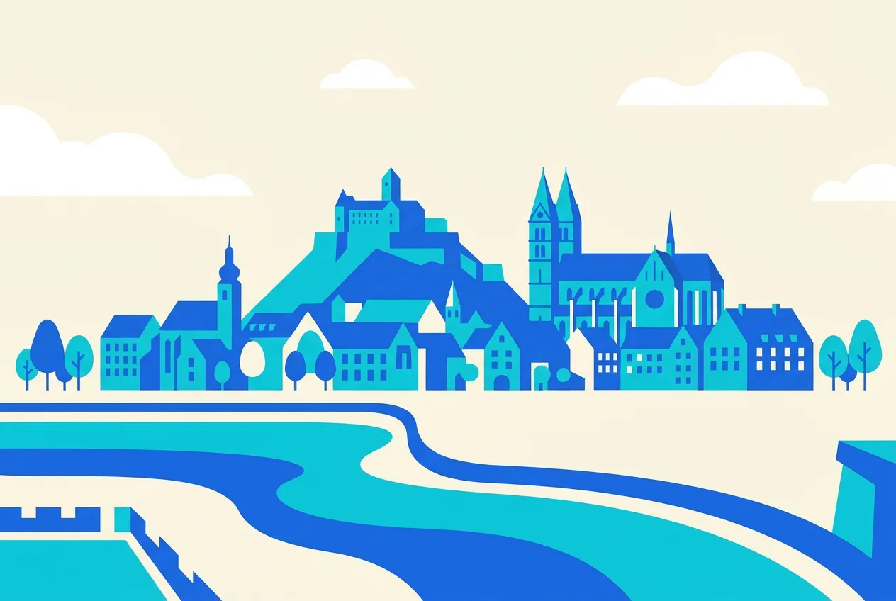 Illustration von Breisach am Rhein – Webdesign für Breisach am Rhein von NK IT Service