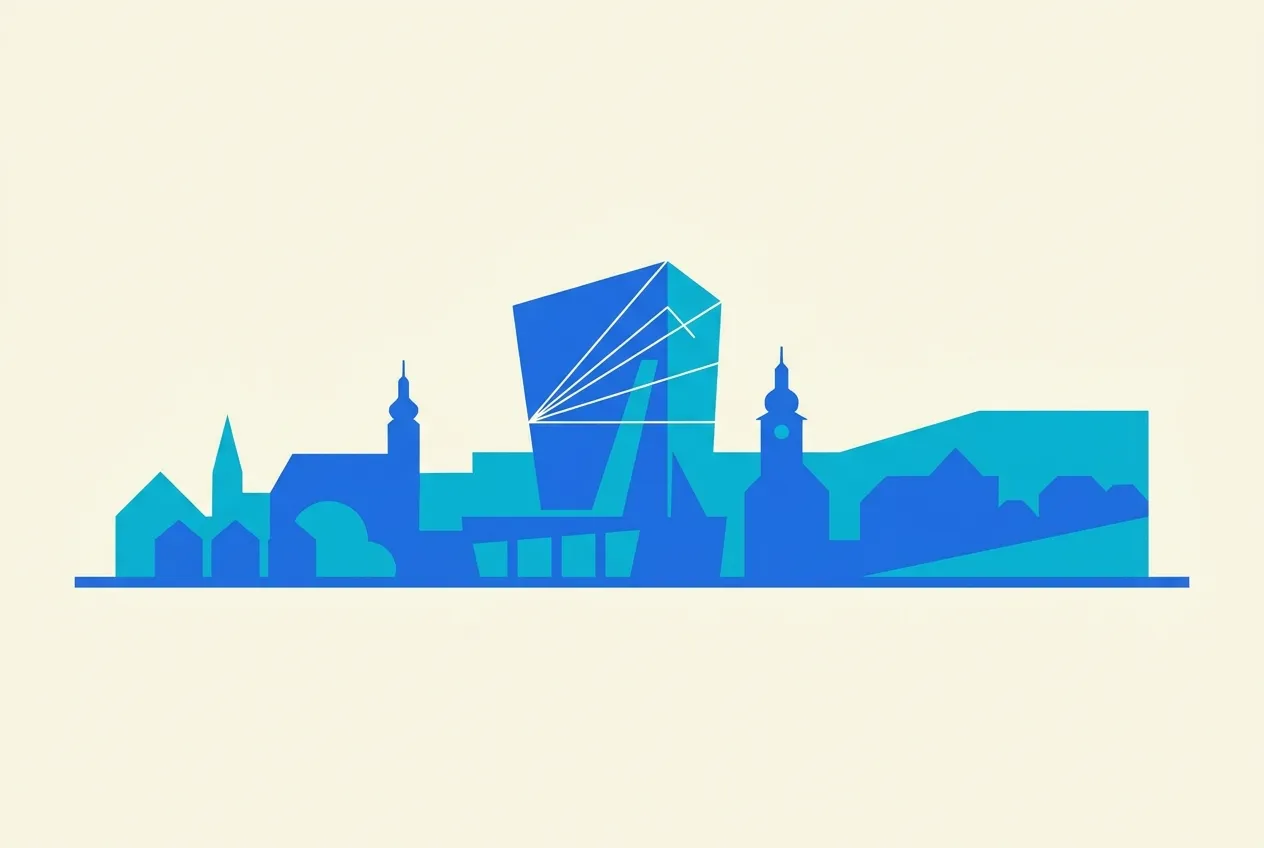 Illustration von Ditzingen – Webdesign für Ditzingen von NK IT Service