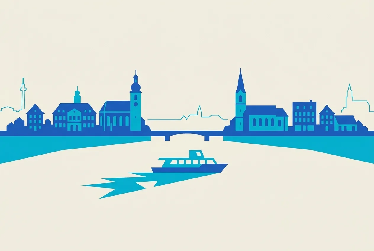 Illustration von Edingen-Neckarhausen – Webdesign für Edingen-Neckarhausen von NK IT Service