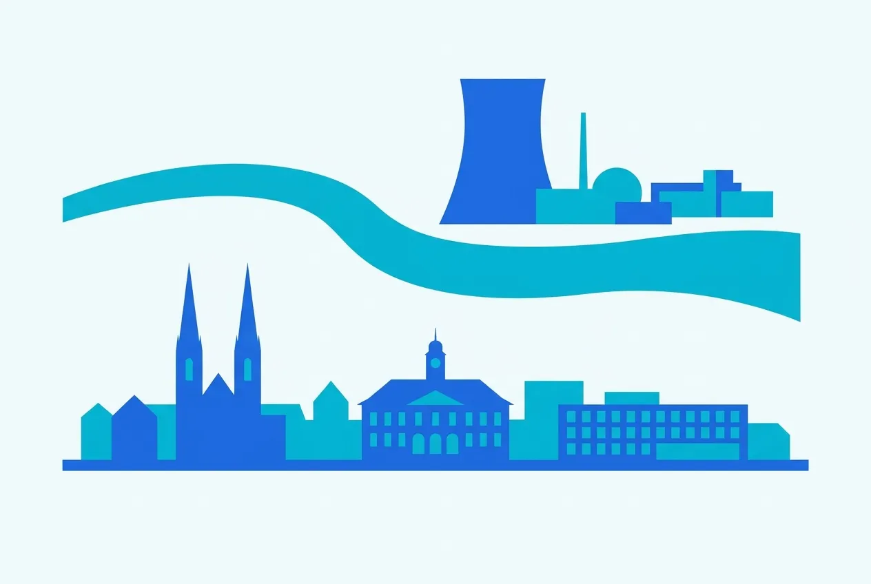 Illustration von Eggenstein-Leopoldshafen – Webdesign für Eggenstein-Leopoldshafen von NK IT Service