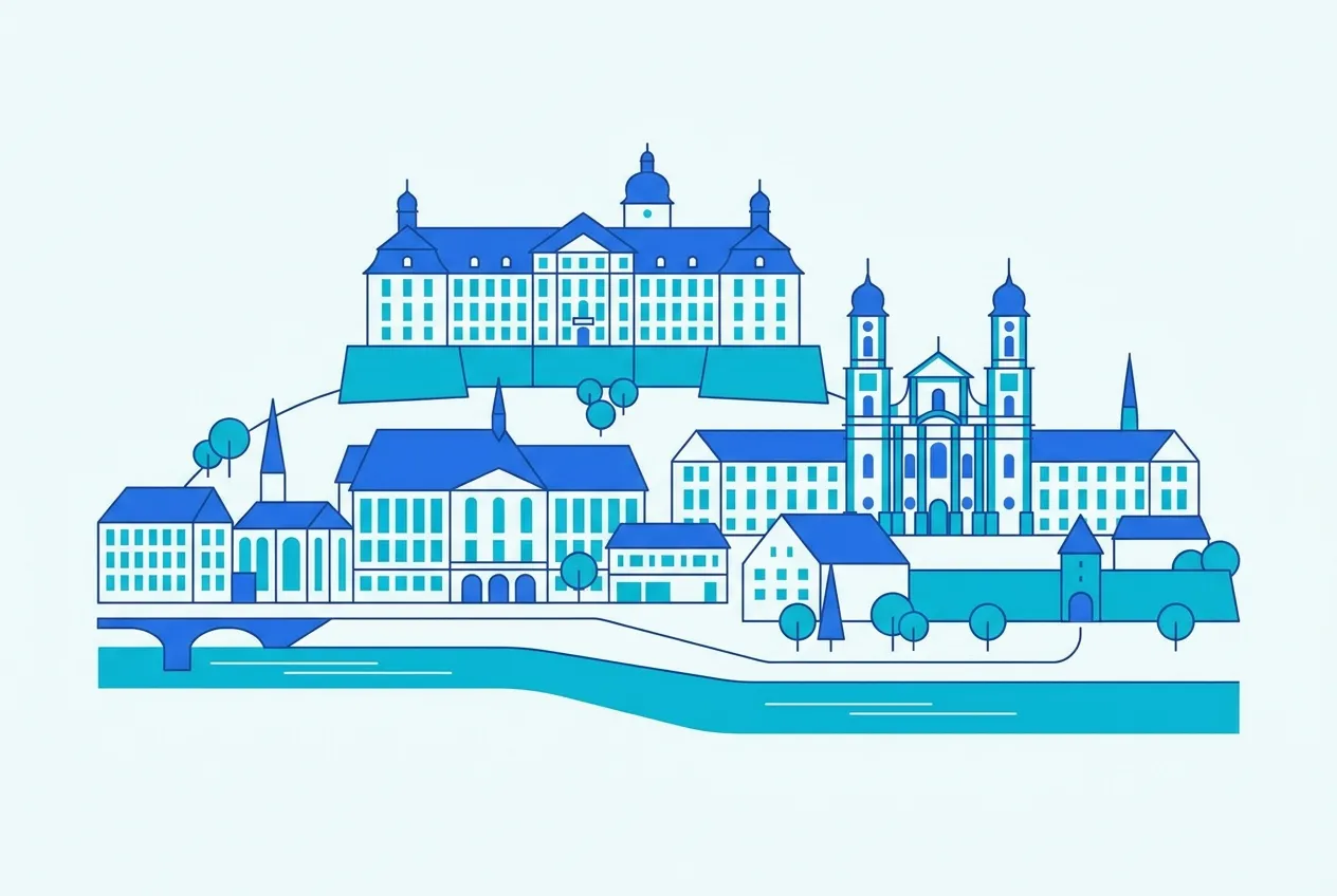 Illustration von Ellwangen (Jagst) – Webdesign für Ellwangen (Jagst) von NK IT Service