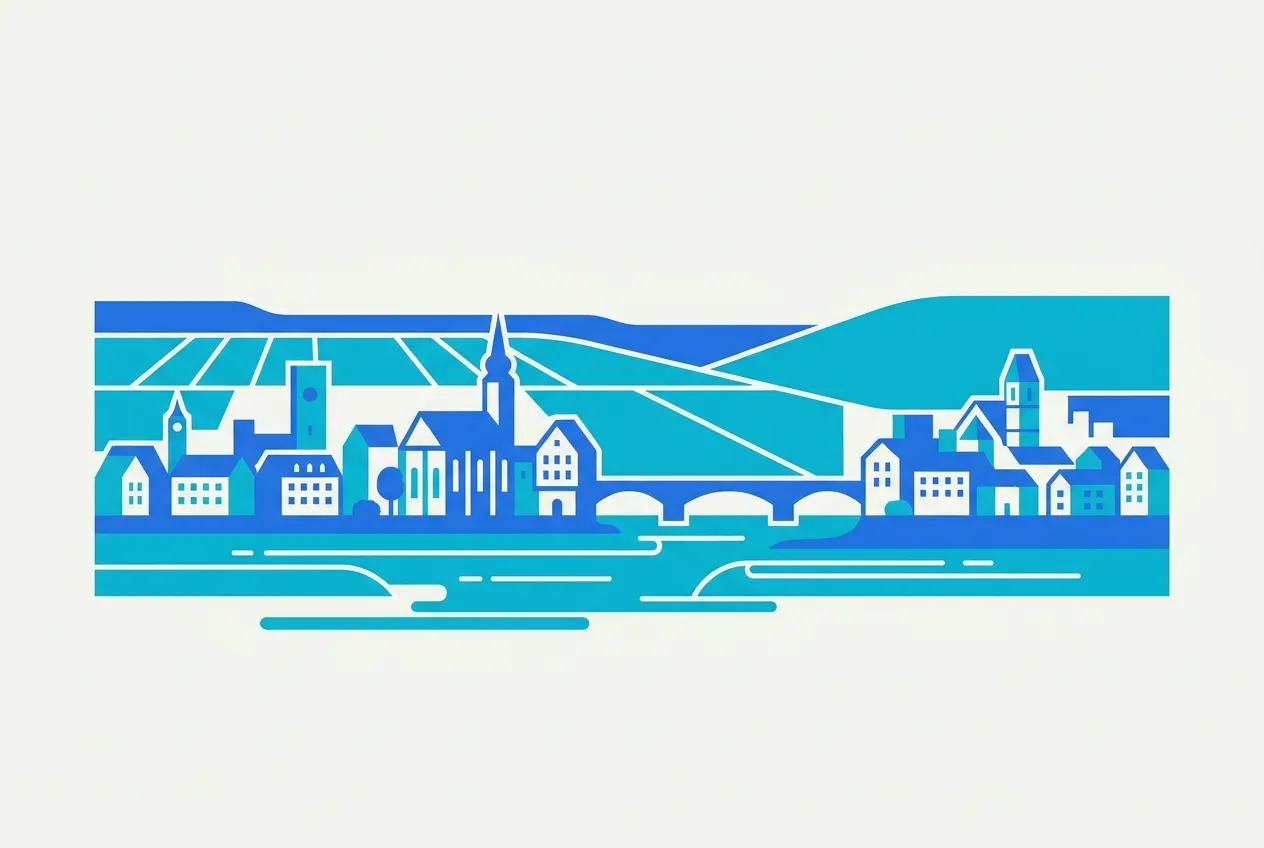 Illustration von Freiberg am Neckar – Webdesign für Freiberg am Neckar von NK IT Service