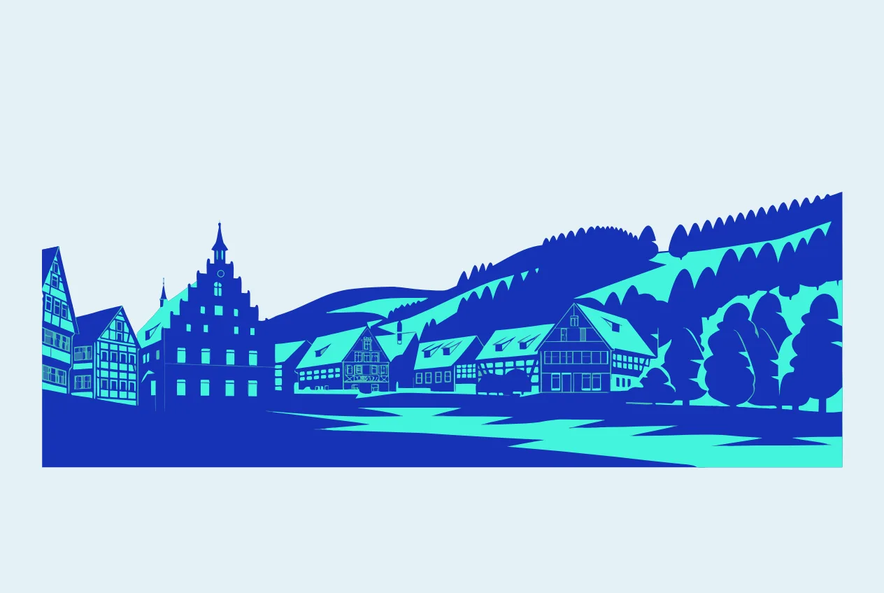 Illustration von Gernsbach – Computer-Service für Gernsbach von NK IT Service