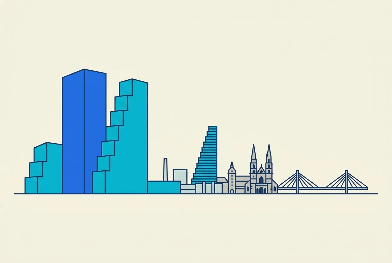 Illustration von Grenzach-Wyhlen – Webdesign für Grenzach-Wyhlen von NK IT Service