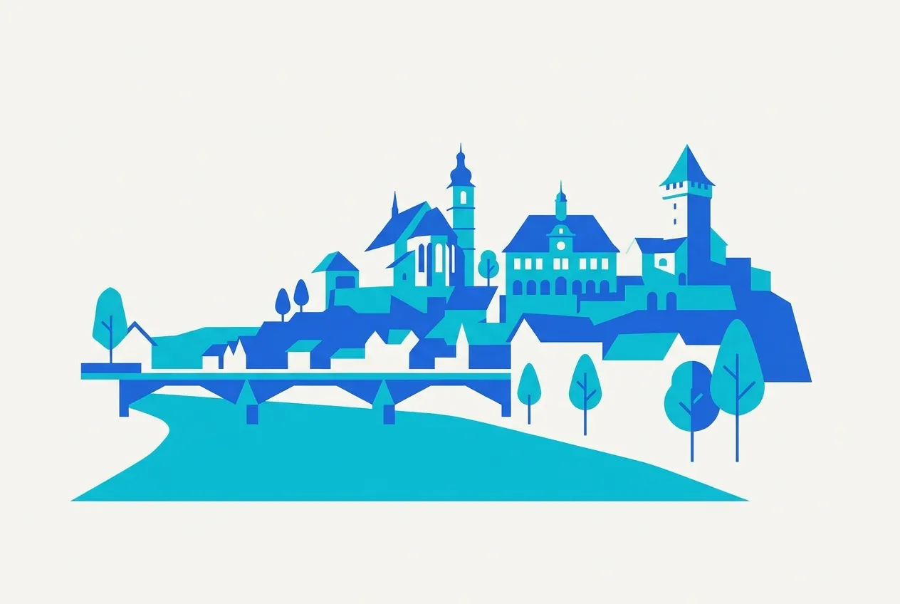 Illustration von Horb am Neckar – Webdesign für Horb am Neckar von NK IT Service