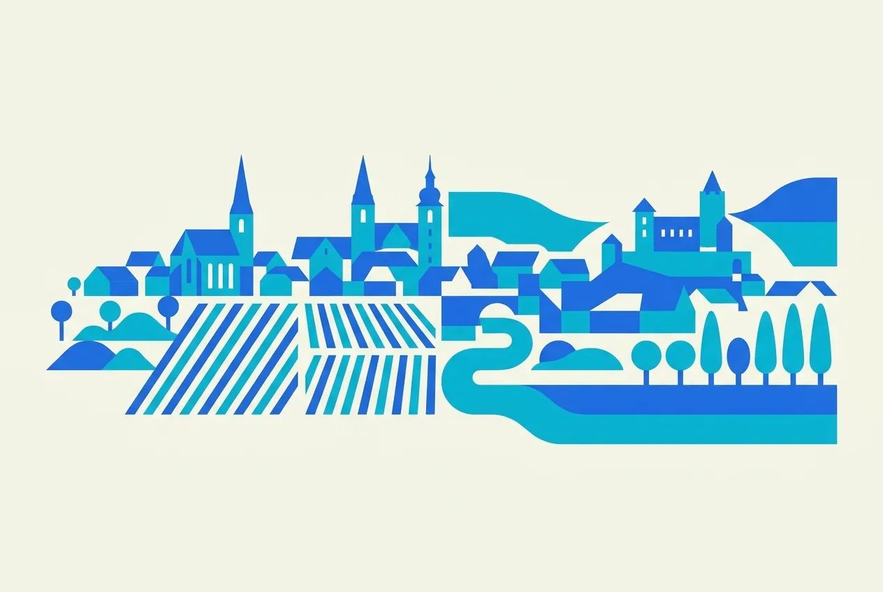 Illustration von Kernen im Remstal – Webdesign für Kernen im Remstal von NK IT Service