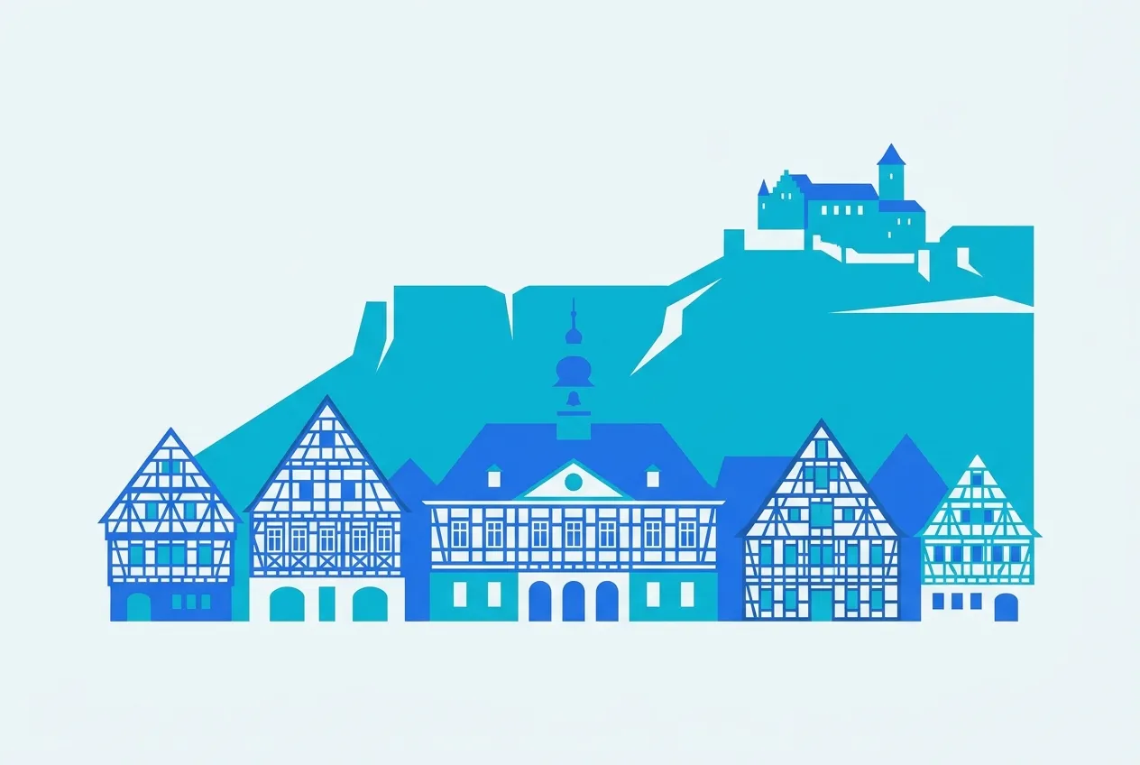 Illustration von Kirchheim unter Teck – Webdesign für Kirchheim unter Teck von NK IT Service