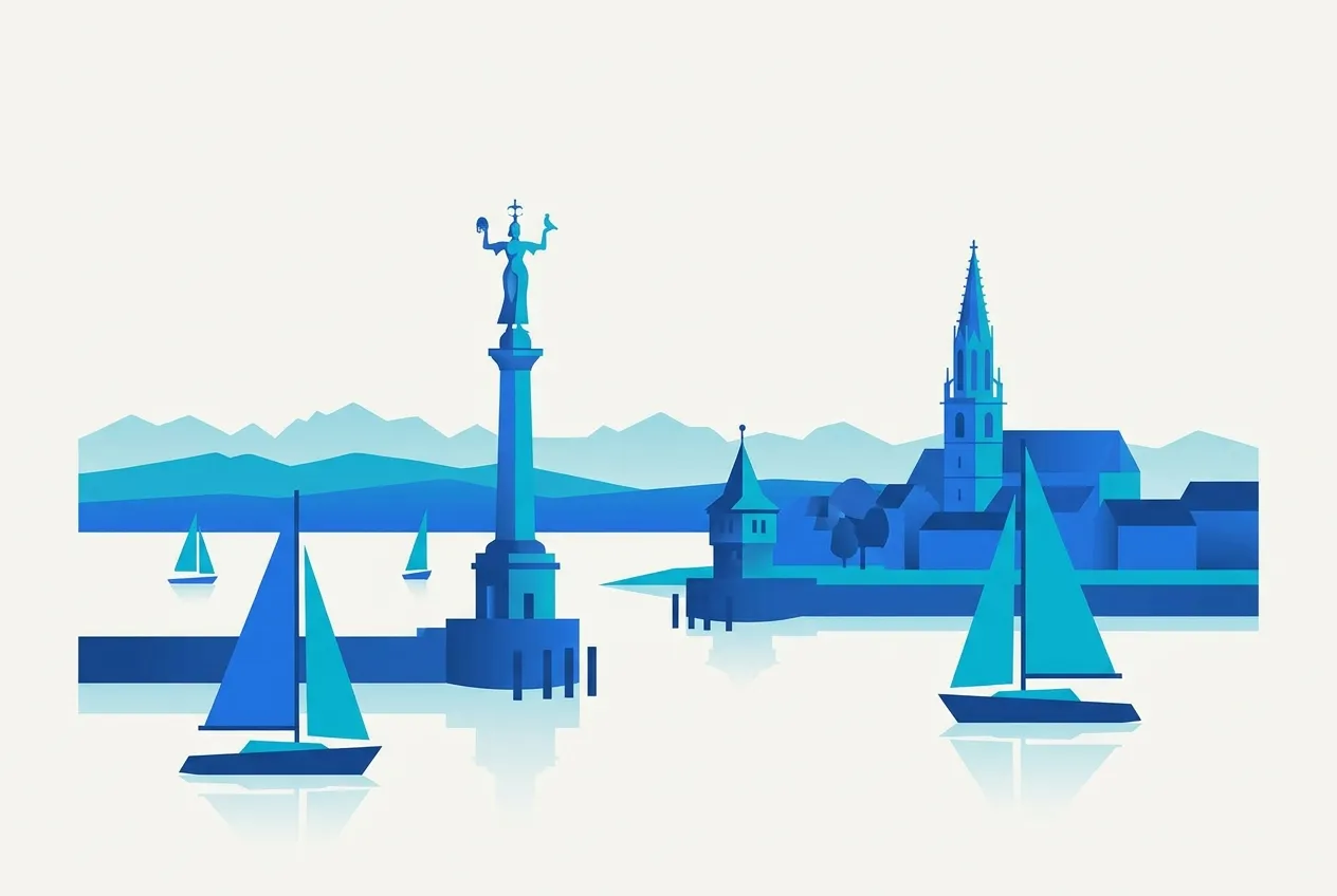 Illustration von Konstanz – Webdesign für Konstanz von NK IT Service