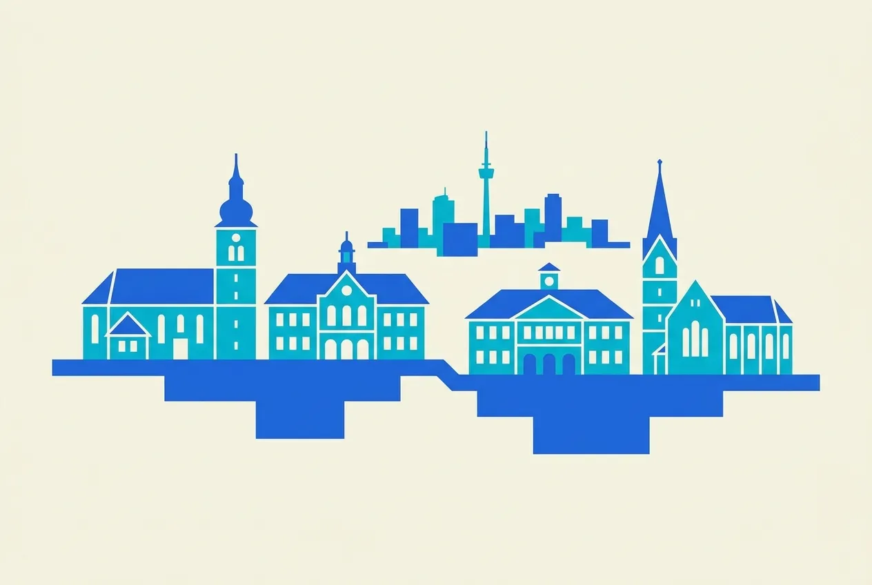 Illustration von Korntal-Münchingen – Webdesign für Korntal-Münchingen von NK IT Service