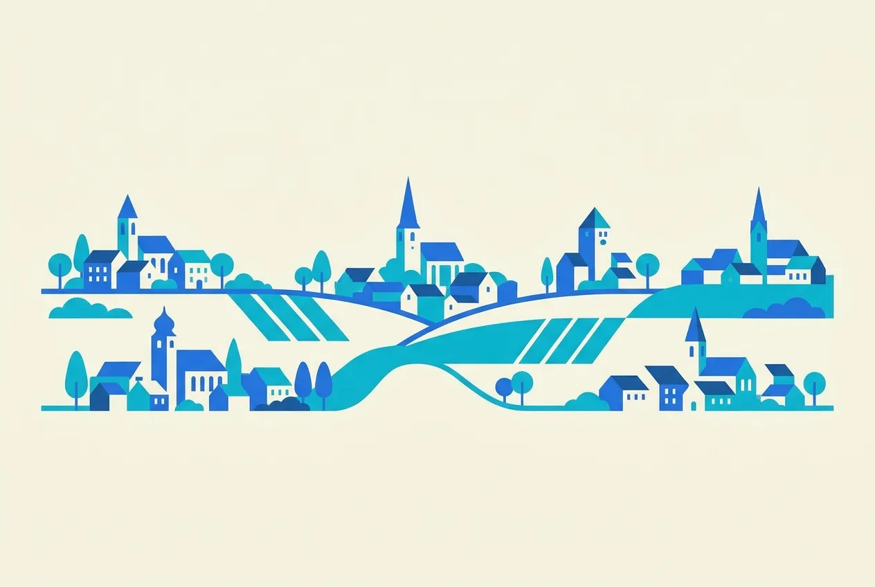 Illustration von Kraichtal – Webdesign für Kraichtal von NK IT Service