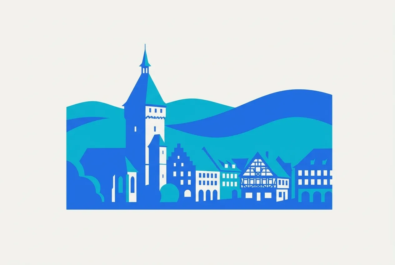 Illustration von Lahr/Schwarzwald – Webdesign für Lahr/Schwarzwald von NK IT Service