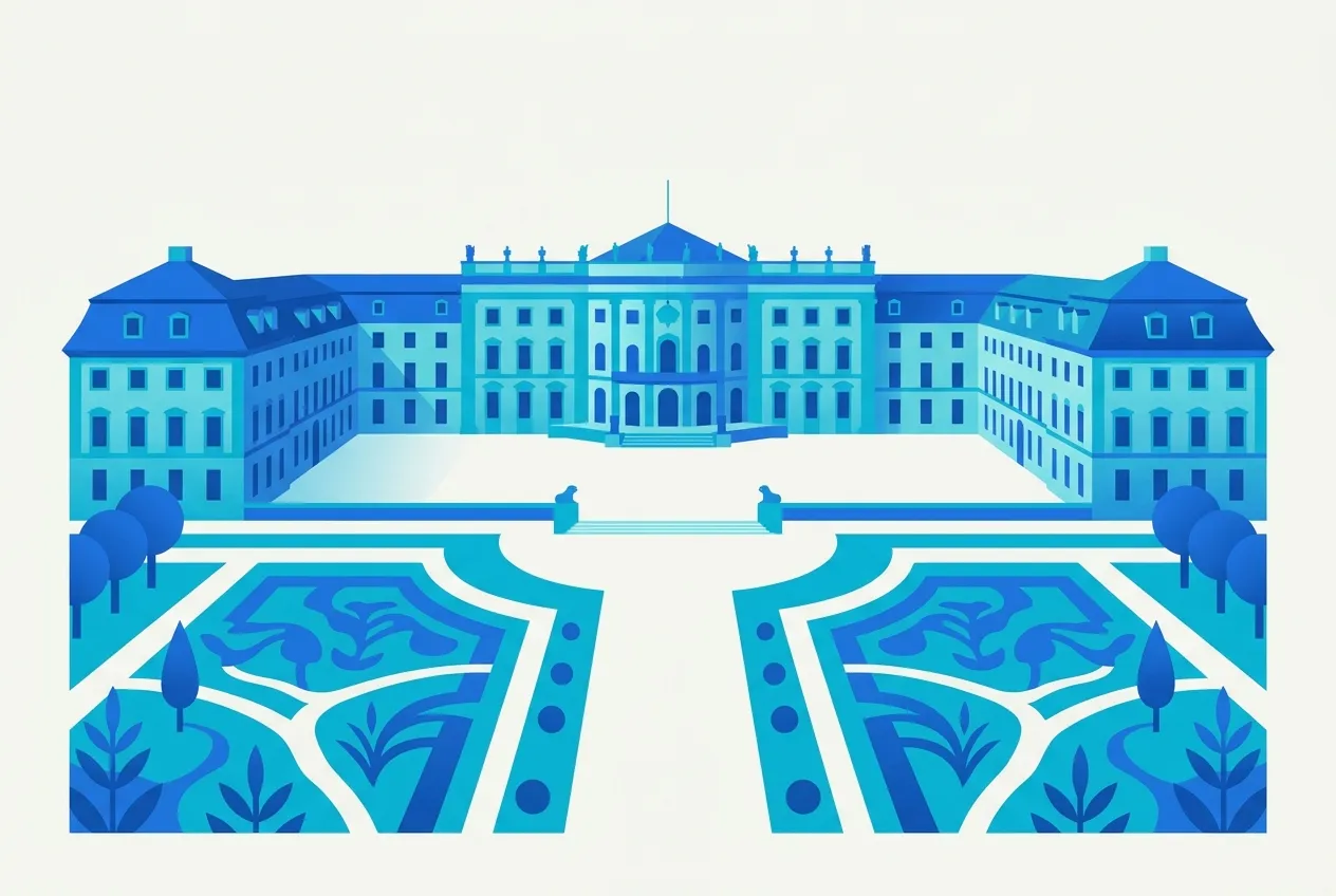 Illustration von Ludwigsburg – Webdesign für Ludwigsburg von NK IT Service