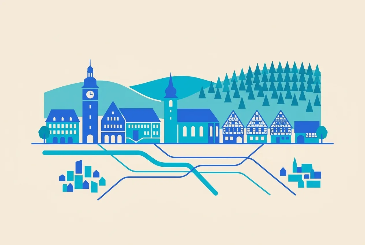 Illustration von Malsch – Webdesign für Malsch von NK IT Service
