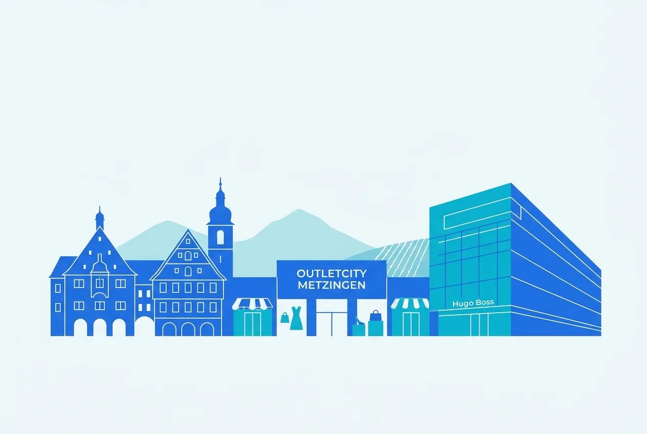 Illustration von Metzingen – Webdesign für Metzingen von NK IT Service