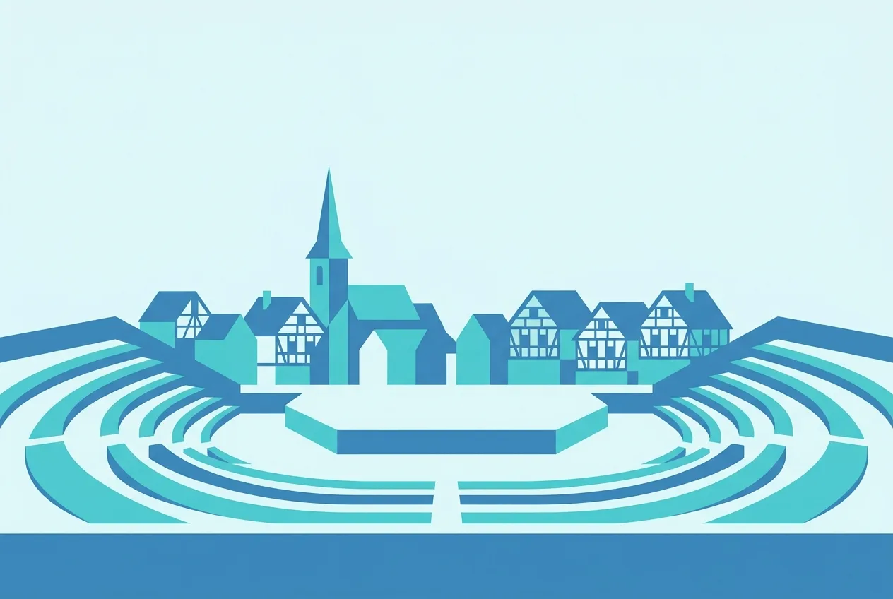 Illustration von Ötigheim – Computer-Service für Ötigheim von NK IT Service