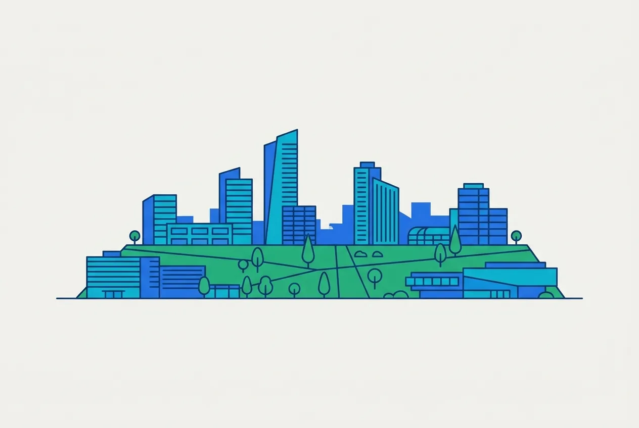 Illustration von Ostfildern – Webdesign für Ostfildern von NK IT Service
