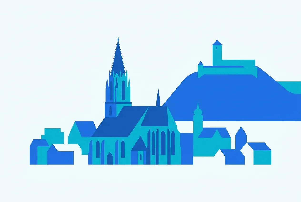 Illustration von Reutlingen – Webdesign für Reutlingen von NK IT Service