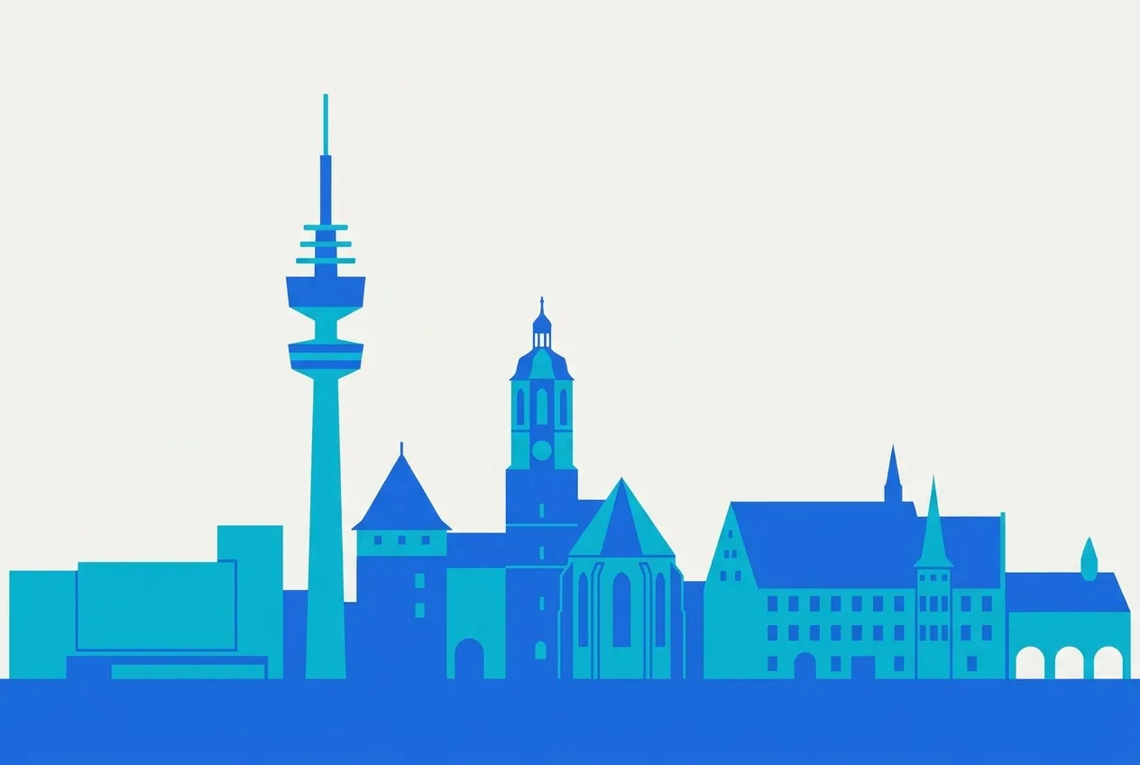 Illustration von Rottweil – Webdesign für Rottweil von NK IT Service