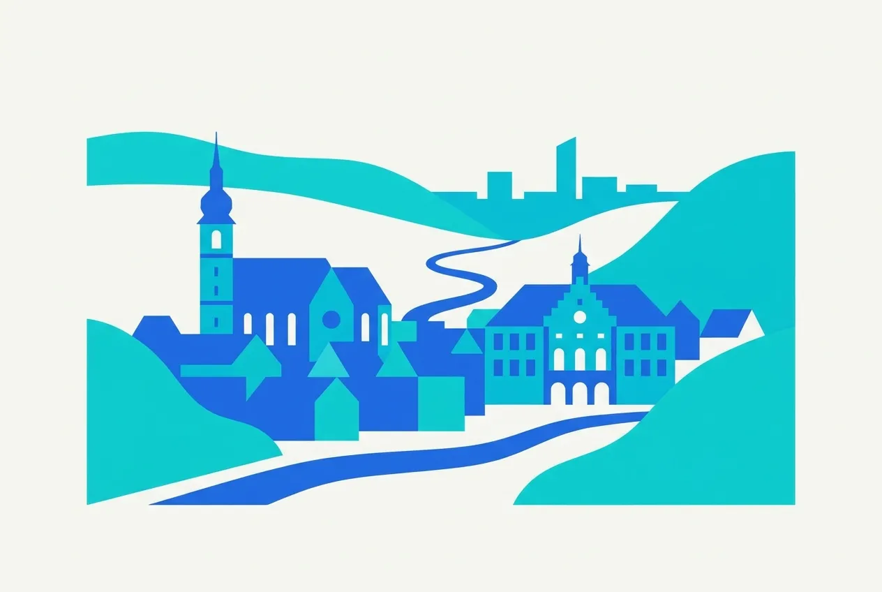 Illustration von Schopfheim – Webdesign für Schopfheim von NK IT Service