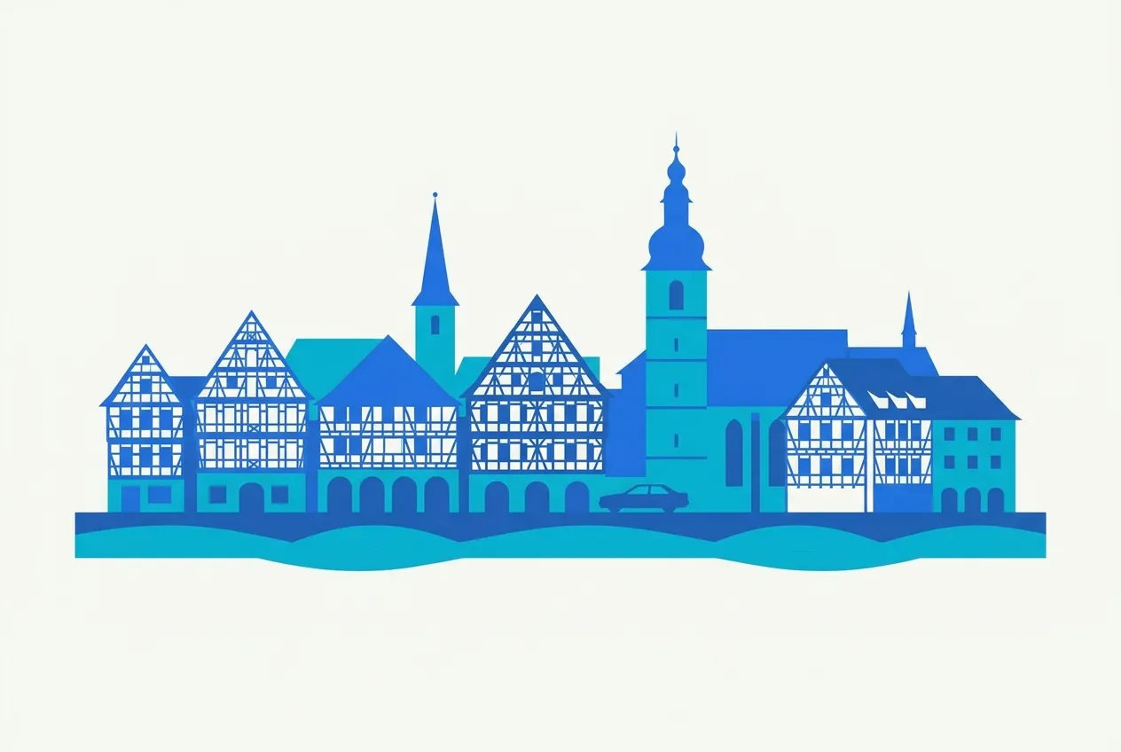 Illustration von Schorndorf – Webdesign für Schorndorf von NK IT Service