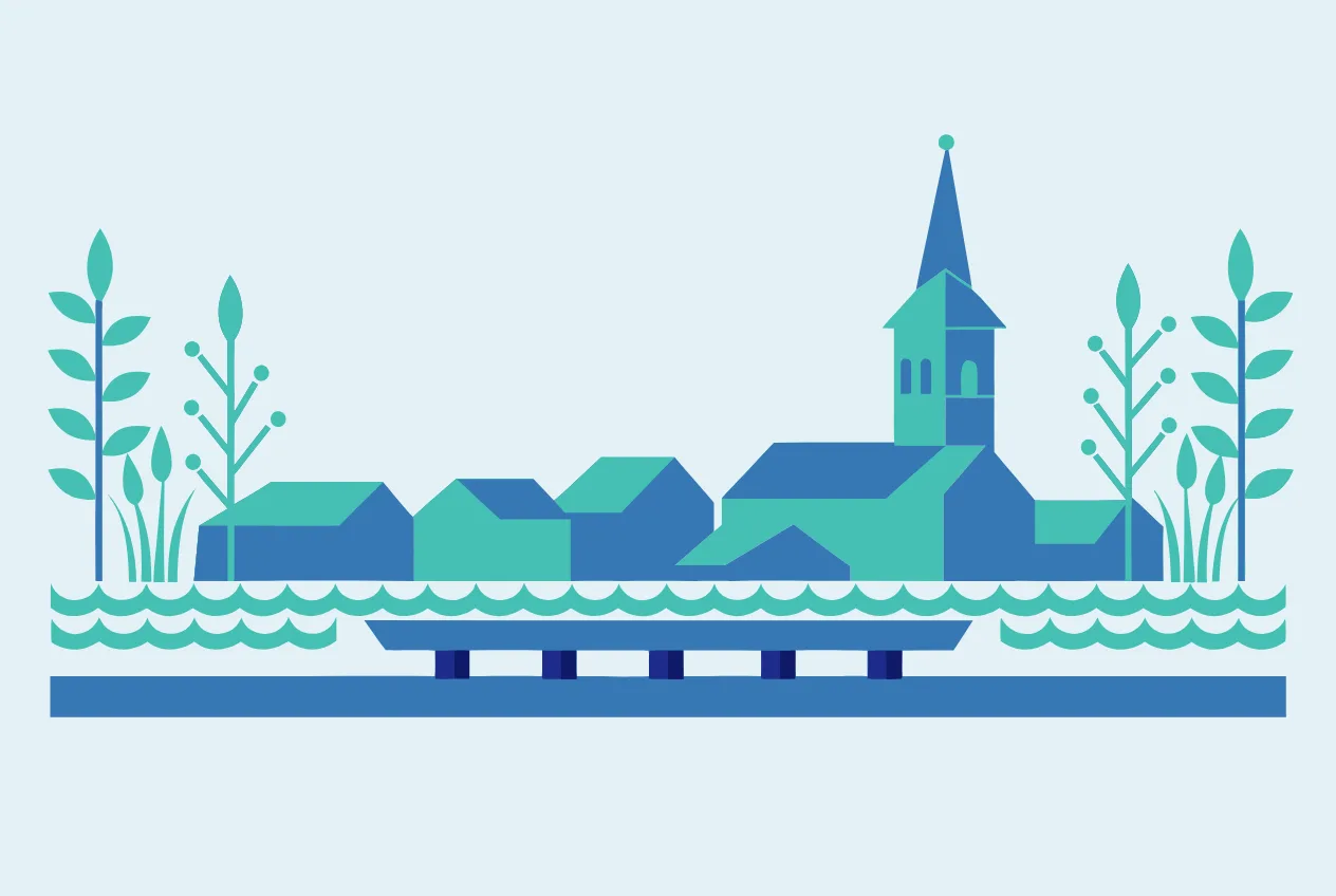 Illustration von Steinmauern – Computer-Service für Steinmauern von NK IT Service