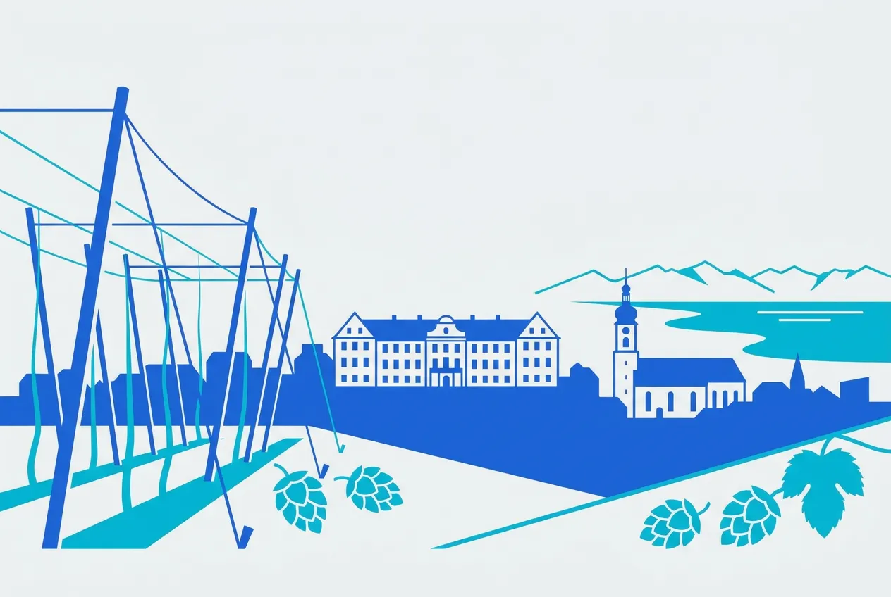 Illustration von Tettnang – Webdesign für Tettnang von NK IT Service