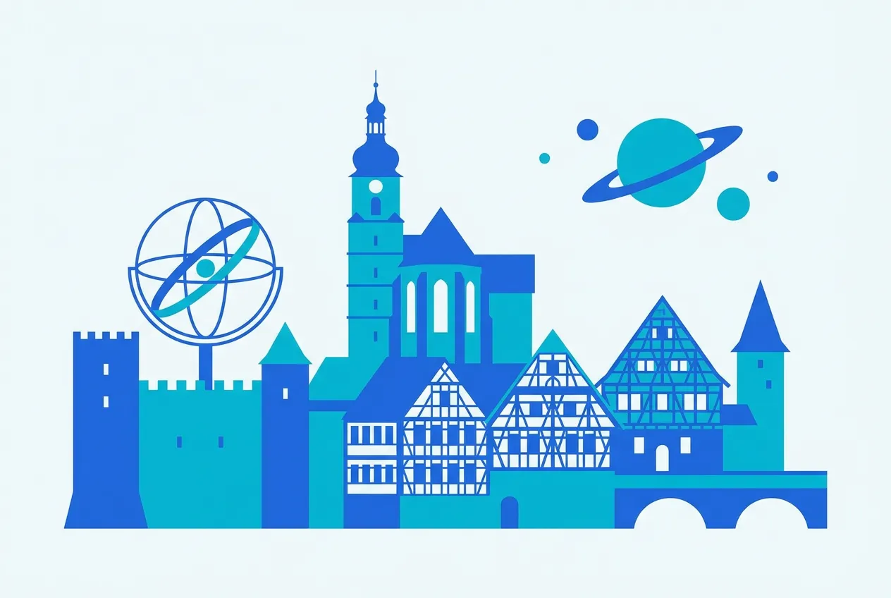 Illustration von Weil der Stadt – Webdesign für Weil der Stadt von NK IT Service