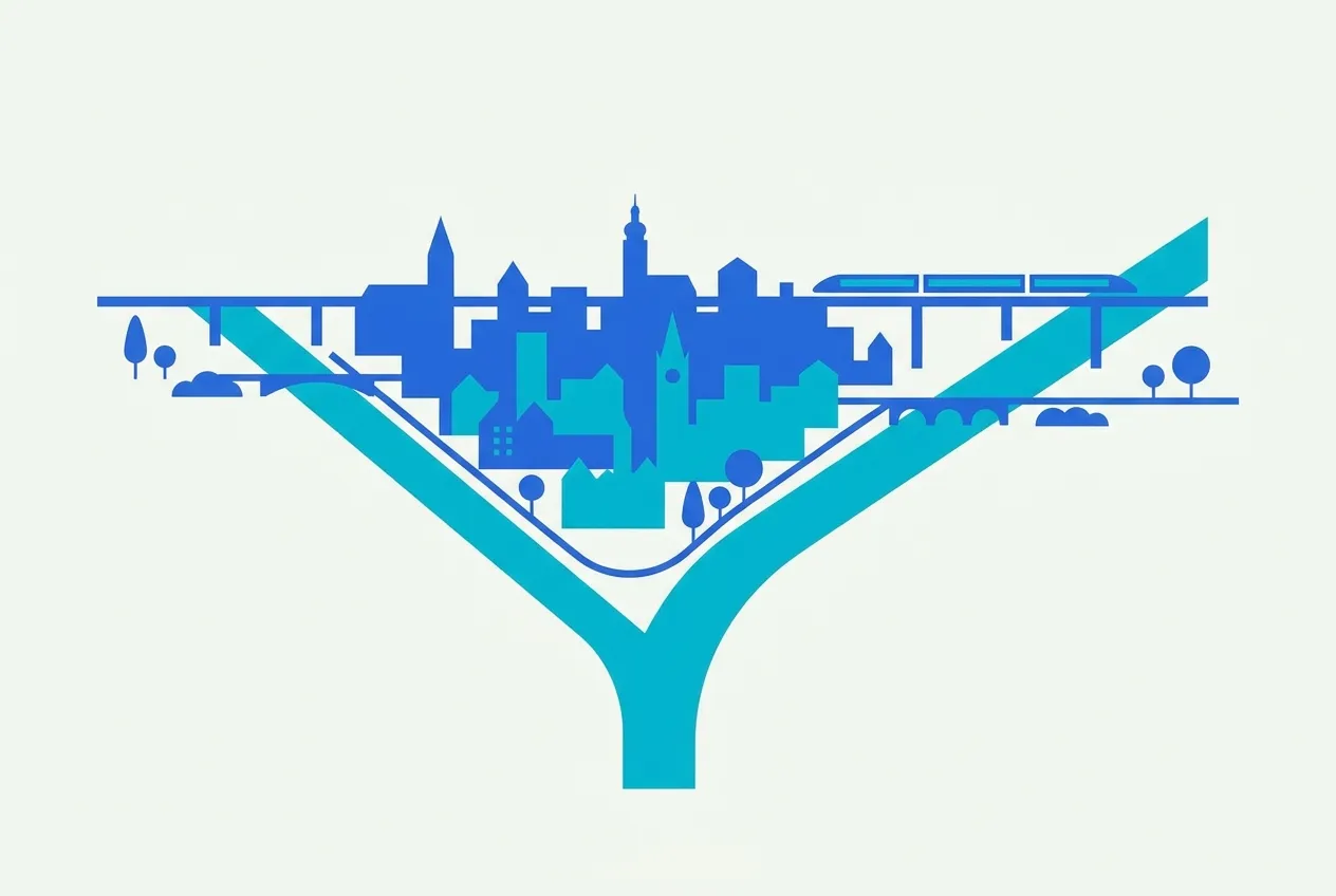 Illustration von Wendlingen am Neckar – Webdesign für Wendlingen am Neckar von NK IT Service