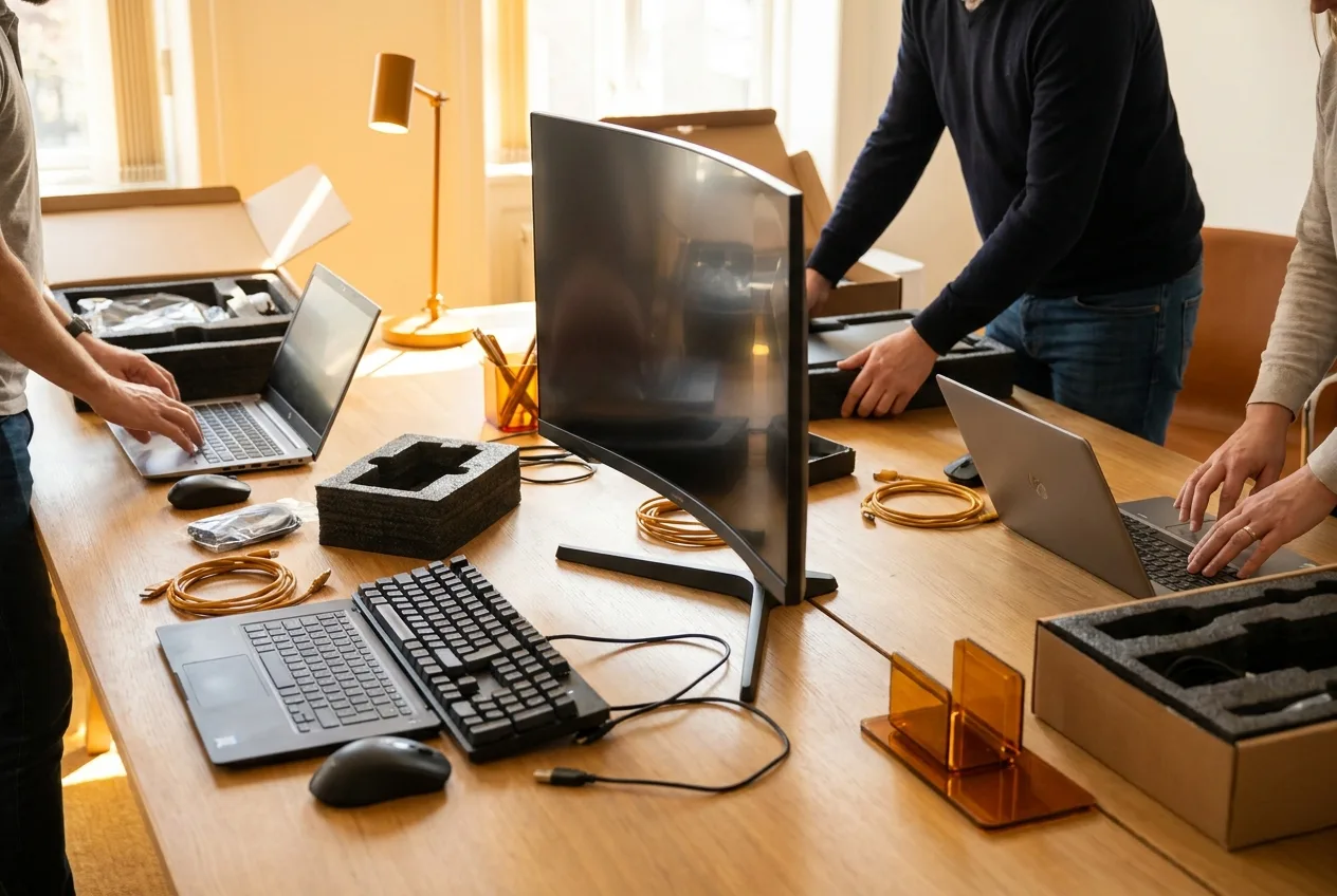 Neue Business-Hardware aus der Beschaffung – Notebooks und PCs für Unternehmen