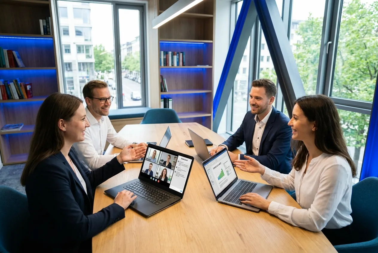 Teams-Videocall – Zusammenarbeit mit Microsoft 365 bei NK IT Service